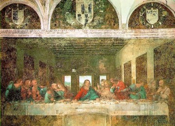 leonardo da vinci Painting - La última cena Leonardo da Vinci